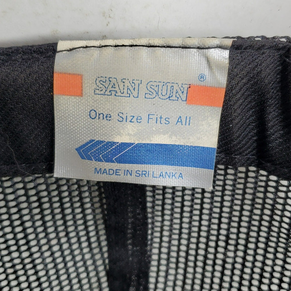 VTG Roll Rite Electric Tarp Systems Black Trucker Hat Semi Truck Snapback Cap - Picture 9 of 9